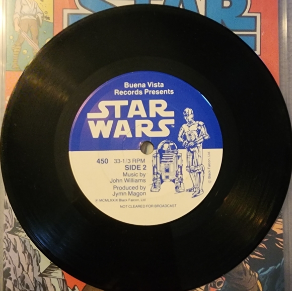 Star Wars: # 450 Read Along Book 33 1/3 Record 1979 - Picture 5 of 5